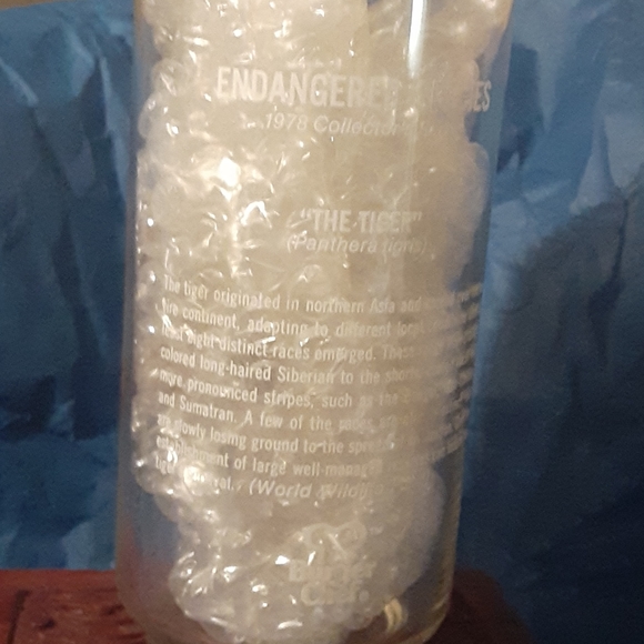 Vintage Burger Chef Tiger glass - Picture 2 of 3